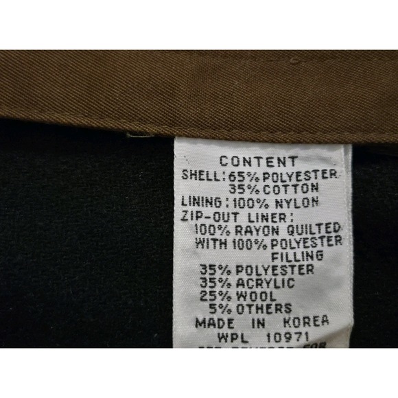 Vintage Braefair Trench Coat Jacket Womens Size 10 Brown /w Liner Shoulderpads - Picture 4 of 10